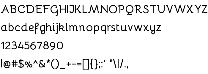 Pretpregled fonta Bellota Bold