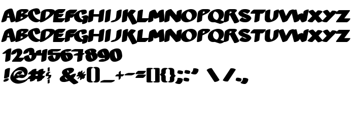 Pretpregled fonta Hetilica Bold