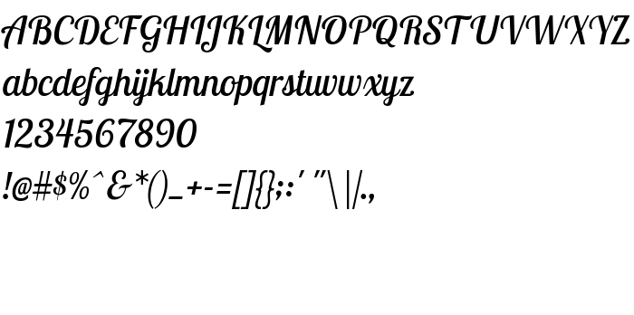 Pretpregled fonta Lobster Two Italic
