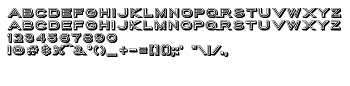 Pretpregled fonta Porter Sans Block
