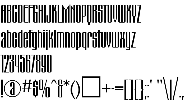 Pretpregled fonta MontblancCTT