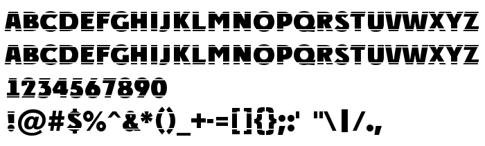 Pretpregled fonta a_PlakatTitulHlStr ExtraBold