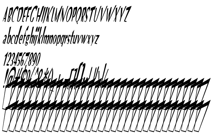 Pretpregled fonta VTC Optika Regular Italic