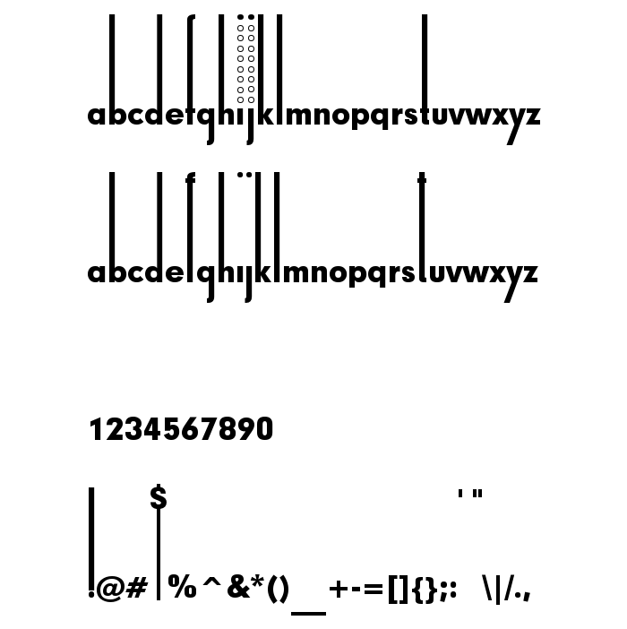 Pretpregled fonta Thiamine